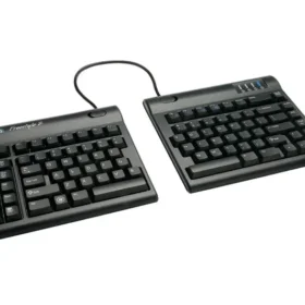 מקלדת ארגונומית מפוצלת בצבע שחור Kinesis | Freestyle2 for PC
