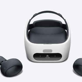משקפי VR מקצועי כוללת גרפיקה טובה מסוגה ברמה מסחרית בצבע שחור HTC | VIVE Focus | system designed for business