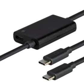 מתאם כוח למשקפי VR בצבע שחור HTC | VIVE Flow Power Adapter