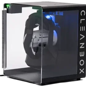 ניקוי UVC על ידי Cleanbox ל- VIVE Focus משקפי VR בצבע שחור HTC | UVC Cleaning by Cleanbox