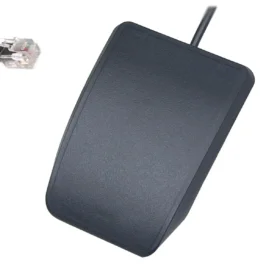עכבר אביזר דוושת כף הרגל חיבור USB חוטי Kinesis | Advantage2 Single Pedal