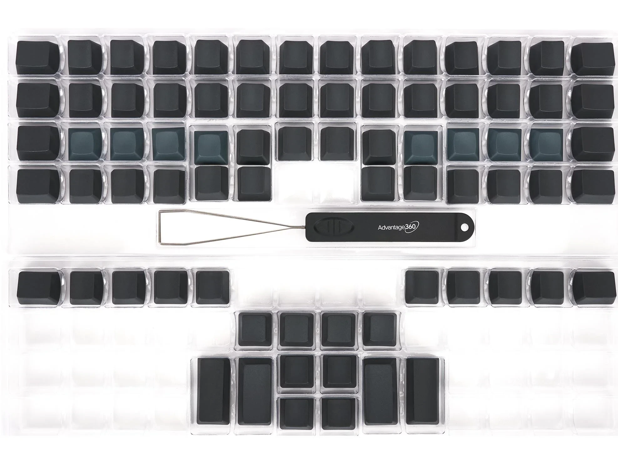 ערכת מקשים Kinesis | Advantage360 Blank PBT Keycaps