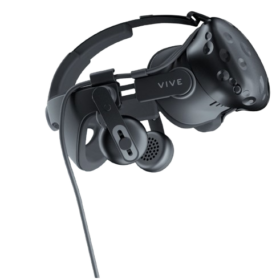 רצועת אודיו למשקפי VR בצבע שחור HTC | VIVE DELUXE AUDIO STRAP