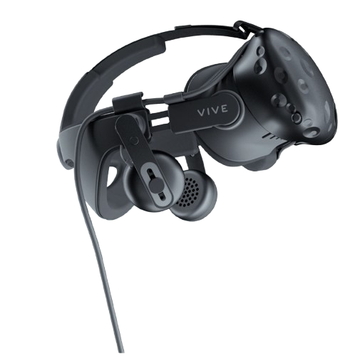 רצועת אודיו למשקפי VR בצבע שחור HTC | VIVE DELUXE AUDIO STRAP