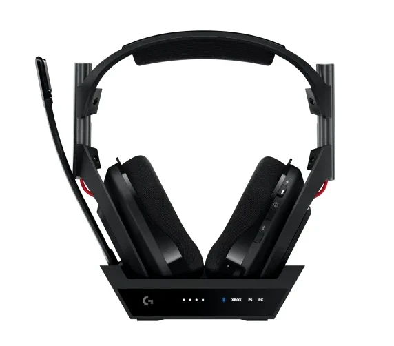 אוזניות גיימינג מקצועיות Wireless כולל מיקרופון אלחוטי וכבל USB-C להטענה Logitech | ASTRO A50 (Gen 5)