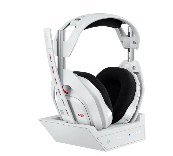 אוזניות גיימינג מקצועיות Wireless כולל מיקרופון אלחוטי וכבל USB-C להטענה Logitech | ASTRO A50 (Gen 5)