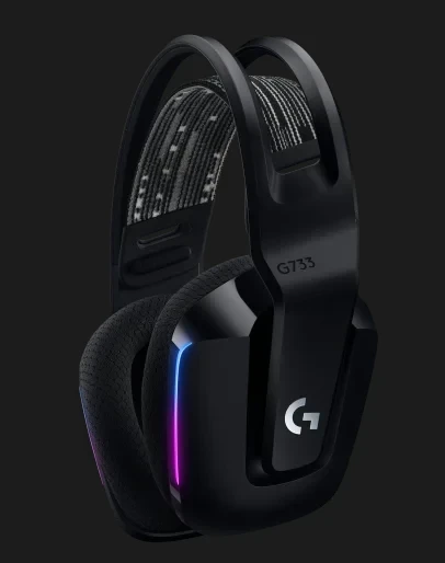 אוזניות גיימינג מקצועיות ותאורה RGB חיבור Wireless כולל מיקרופון Logitech | G733