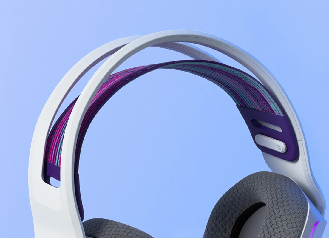 אוזניות גיימינג מקצועיות ותאורה RGB חיבור Wireless כולל מיקרופון Logitech | G733