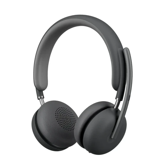 אוזניות מקצועיות כולל מיקרופון חיבור USB-C אלחוטי כולל כבל באורך 1 מטר Logitech | Zone 950