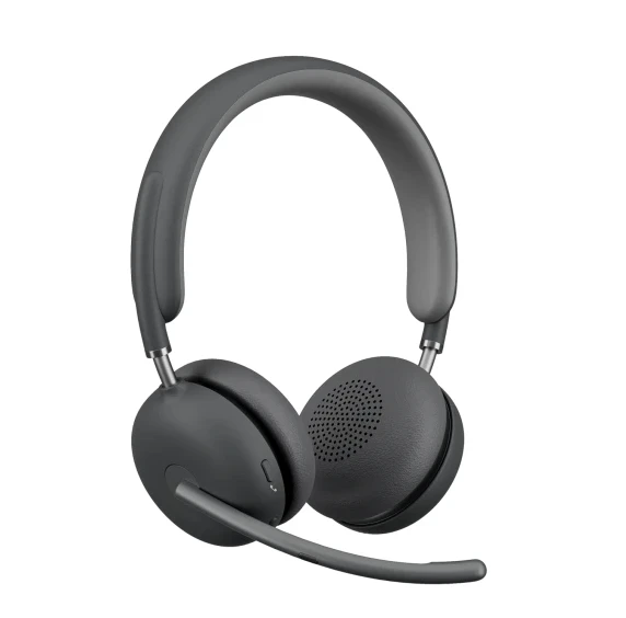 אוזניות מקצועיות כולל מיקרופון חיבור USB-C אלחוטי כולל כבל באורך 1 מטר Logitech | Zone 950