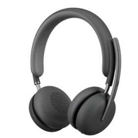 אוזניות מקצועיות כולל מיקרופון חיבור USB-C אלחוטי כולל כבל באורך 1 מטר Logitech | Zone 950