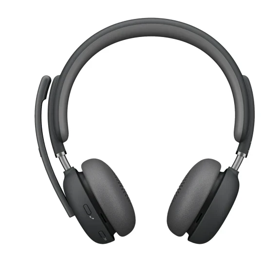 אוזניות מקצועיות כולל מיקרופון חיבור USB-C אלחוטי כולל כבל באורך 1 מטר Logitech | Zone 950