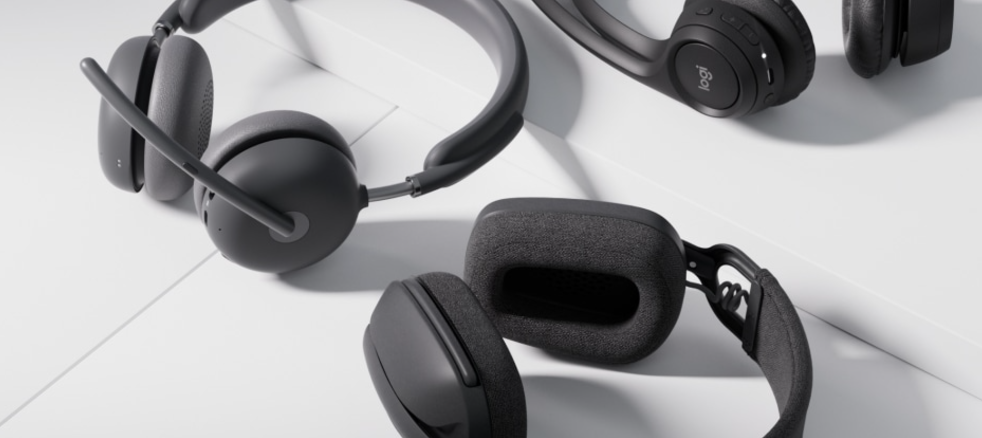 אוזניות מקצועיות כולל מיקרופון חיבור USB-C אלחוטי כולל כבל באורך 1.5 מטר Logitech | ZONE WIRELESS 2