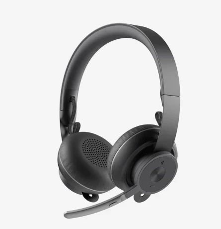 אוזניות מקצועיות כולל מיקרופון חיבור USB-C/USB אלחוטי כולל כבל באורך 1 מטר Logitech | Zone 750
