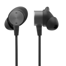 אוזניות מקצועיות כולל מיקרופון חיבור USB-C/USB/AUX חוטי כולל כבל באורך 1.45 מטר Logitech | Zone Wired Earbuds