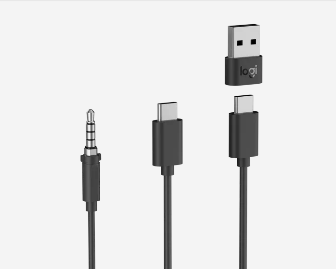 אוזניות מקצועיות כולל מיקרופון חיבור USB-CUSBAUX חוטי כולל כבל באורך 1.45 מטר Logitech Zone Wired Earbuds