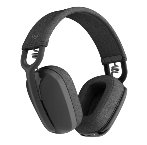 אוזניות מקצועיות כולל מיקרופון חיבור USB-C/USB/Bluetooth אלחוטי כולל כבל באורך 1.3 מטר Logitech | Zone Vibe 125