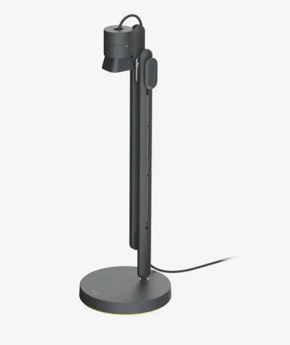 מצלמת רשת גמישה ומקצועית 4K Ultra HD חיבור USB-C חוטי כולל כבל באורך 91.5 ס"מ Logitech | Logitech Reach