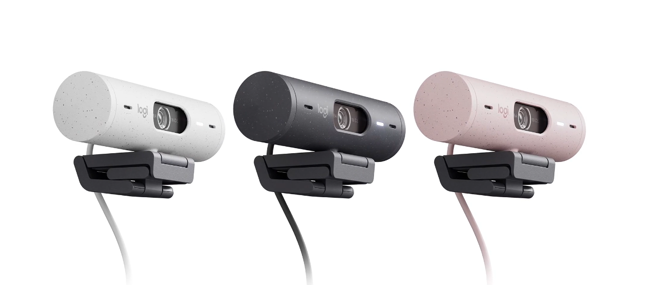 מצלמת רשת מקצועית 4K Ultra HD חיבור USB-C חוטי כולל כבל באורך 1.5 מטר Logitech | Brio 500