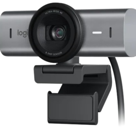 מצלמת רשת מקצועית 4K Ultra HD חיבור USB-C חוטי כולל כבל באורך 1.8 מטר Logitech | MX Brio