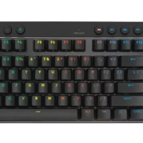 מקלדת גיימינג מקצועית חיבור USB חוטי Logitech | PRO X TKL RAPID