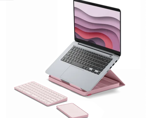 מקלדת ועכבר ארגונומיים הכולל 7 לחצנים חיבור USB אלחוטי טווח 10 מטר Logitech | MX Mechanical Mini for Mac Combo
