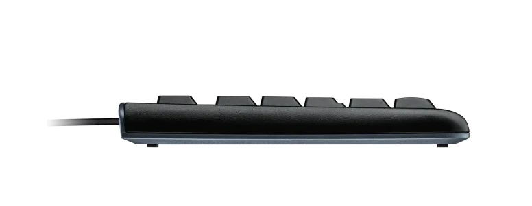 קיט מקלדת + עכבר הכולל 3 לחצנים חיבור USB חוטי טווח 10 מטר Logitech | MK120 Corded Keyboard and Mouse Combo