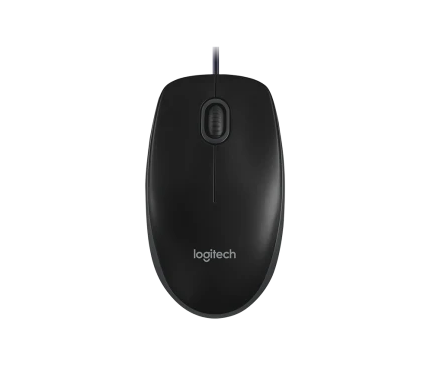 קיט מקלדת + עכבר הכולל 3 לחצנים חיבור USB חוטי טווח 10 מטר Logitech | MK120 Corded Keyboard and Mouse Combo