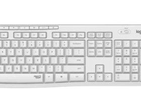 קיט מקלדת + עכבר הכולל לחצן כיבוי/הפעלה חיבור USB אלחוטי טווח 10 מטר Logitech | MK295 Silent Wireless Combo