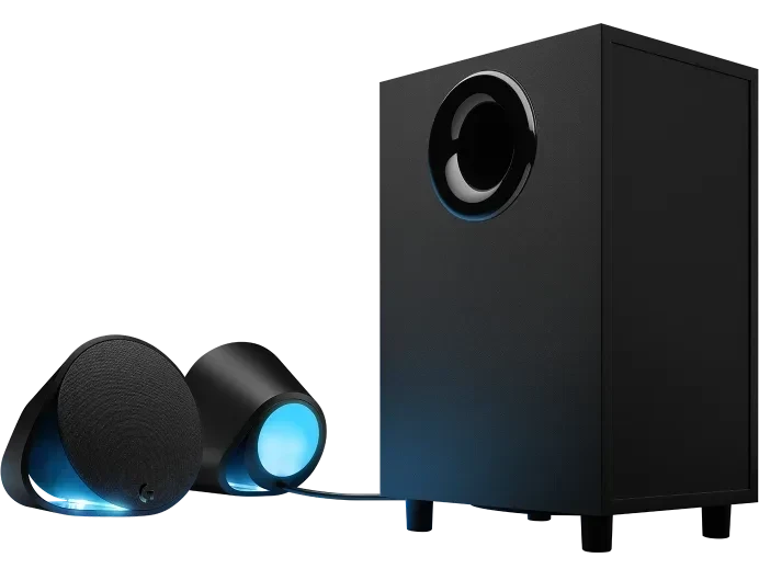 רמקול עם סאב ותאורה RGB חיבור Wireless בצבע שחור Logitech | G560