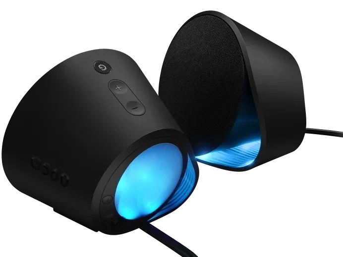 רמקול עם סאב ותאורה RGB חיבור Wireless בצבע שחור Logitech | G560