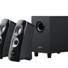 רמקולים למחשב עם סאב חיבור AUX כולל בקרות הפעלה Logitech | Z323 Speaker System with subwoofer