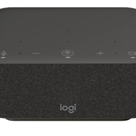 רמקולים למחשב עם תחנת עגינה של חיבורי All-in-one USB-C חיבור בלוטוס Logitech | Logi Dock