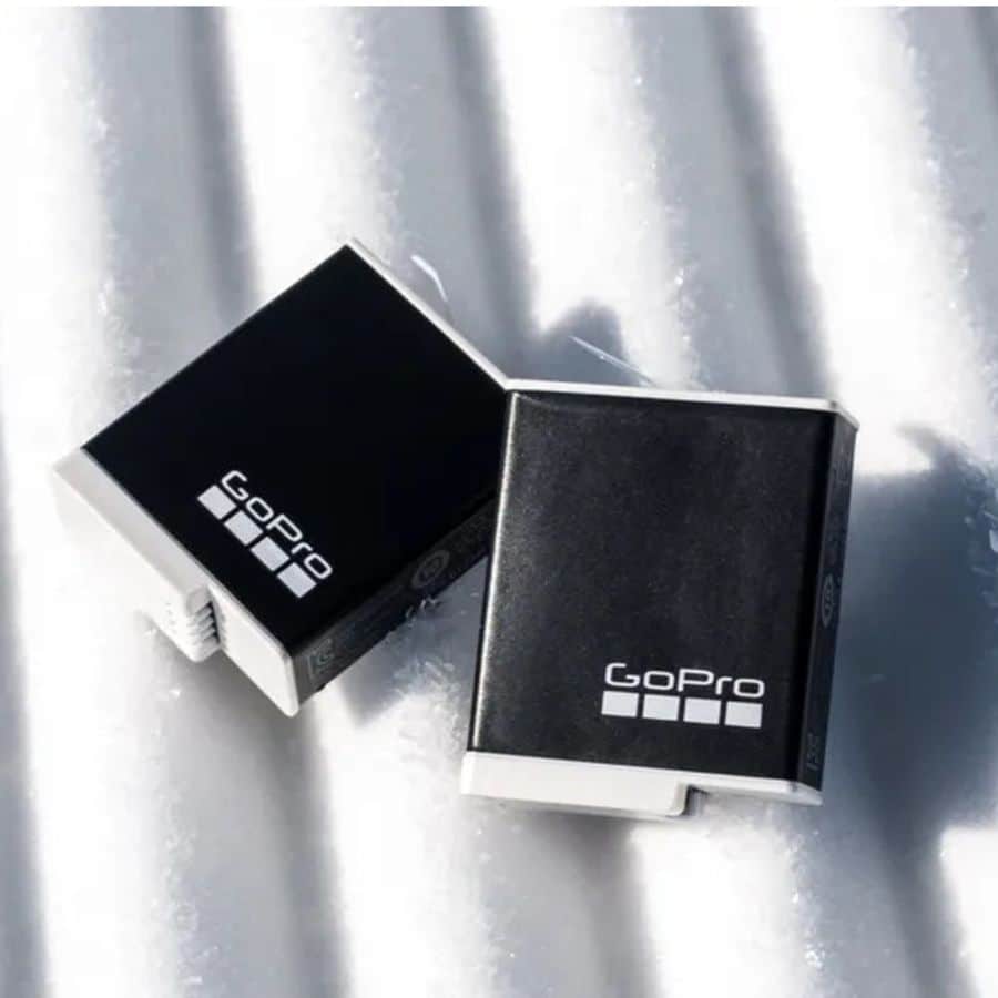 2 סוללות Enduro למצלמת GoPro לזמני עבודה ארוכים משמעותית GoPro | 171204H