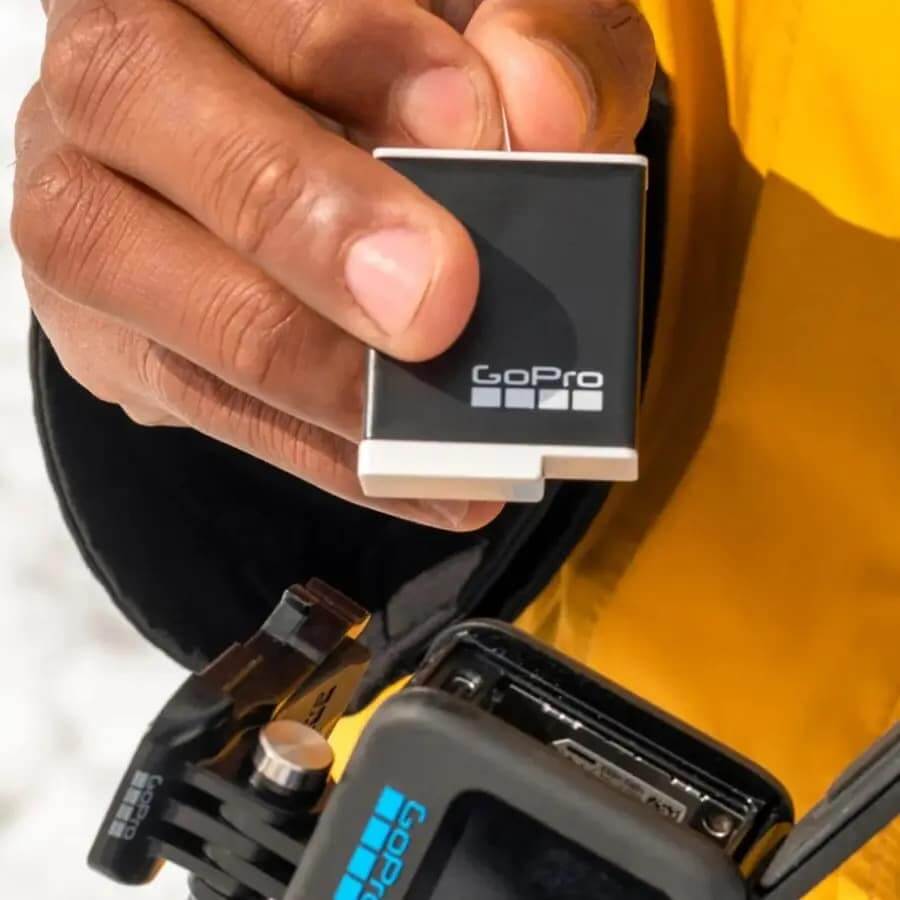 2 סוללות Enduro למצלמת GoPro לזמני עבודה ארוכים משמעותית GoPro | 171204H