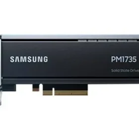 זיכרון SSD פנימי PM1735 1.600GB HHHL SSD PCIe 4.0 x8 DWPD 3 בצבע שחור Samsung | MZPLJ1T6HBJR-00007
