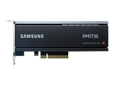 זיכרון SSD פנימי PM1735 1.600GB HHHL SSD PCIe 4.0 x8 DWPD 3 בצבע שחור Samsung | MZPLJ1T6HBJR-00007
