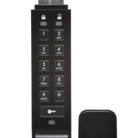 זיכרון נייד מוצפן חיבור USB3.0 תואם לרוב מערכות ההפעלה iStorage | 5060220251205 | IS-FL-DAP3-B-32 | datAshur Personal2 32GB