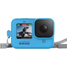 כיסוי סיליקון למצלמת Hero9/10/11/12 Blac – בצבע כחול GoPro | 171037H