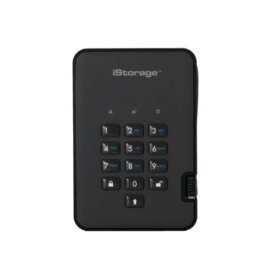 כרטיס לזיכרון נייד מוצפן מעוצב iStorage 5060220251816 IS-DA2-256-4000-R diskAshur2 256-bit 4TB - Red