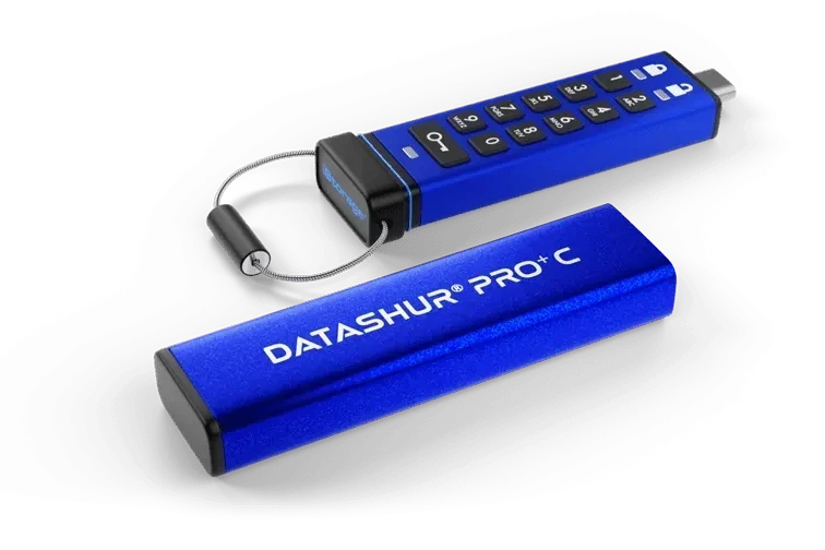 כרטיס לזיכרון נייד מוצפן מעוצב iStorage | 5060220253155 | IS-FL-DBT-256-64 | datAshur BT USB3 256-bit 64GB