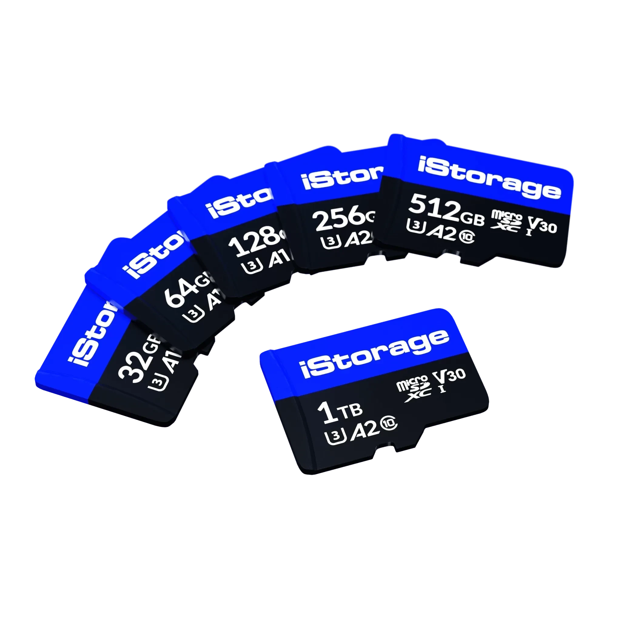 כרטיס לזיכרון נייד מוצפן מעוצב iStorage datAshur SD Single Pack