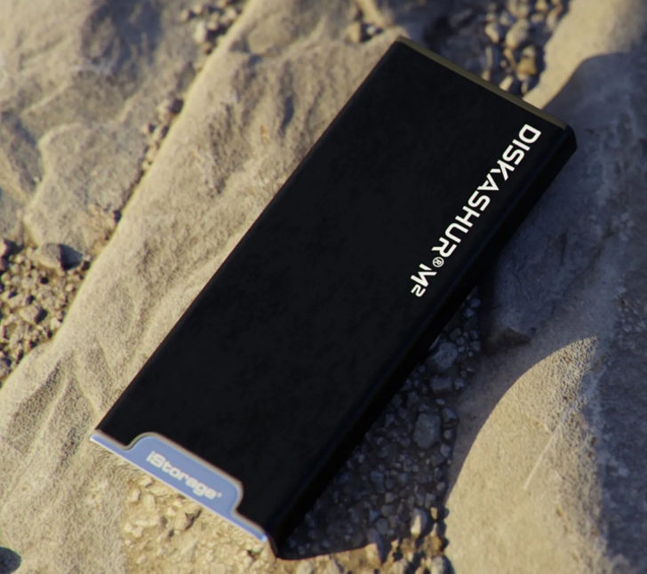 כרטיס לזיכרון נייד מוצפן מעוצב iStorage diskAshur M2 USB3