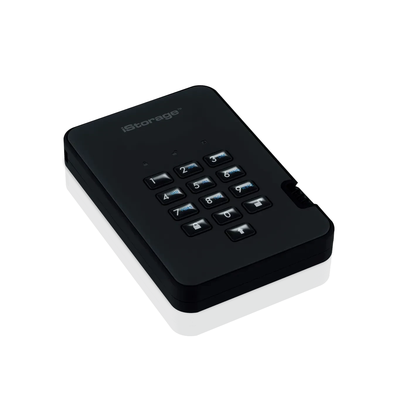כרטיס לזיכרון נייד מוצפן מעוצב iStorage | 5060220251229 | IS-DA2-256-500-B | diskAshur2 256-bit 500GB - Black