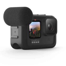 מיקרופון דו-כיווני למצלמת GoPro באיכות גבוהה המסוגל לנטרל רעשי רקע ביעילות מרבית GoPro | HERO9/10/11/12 Black Media Mod