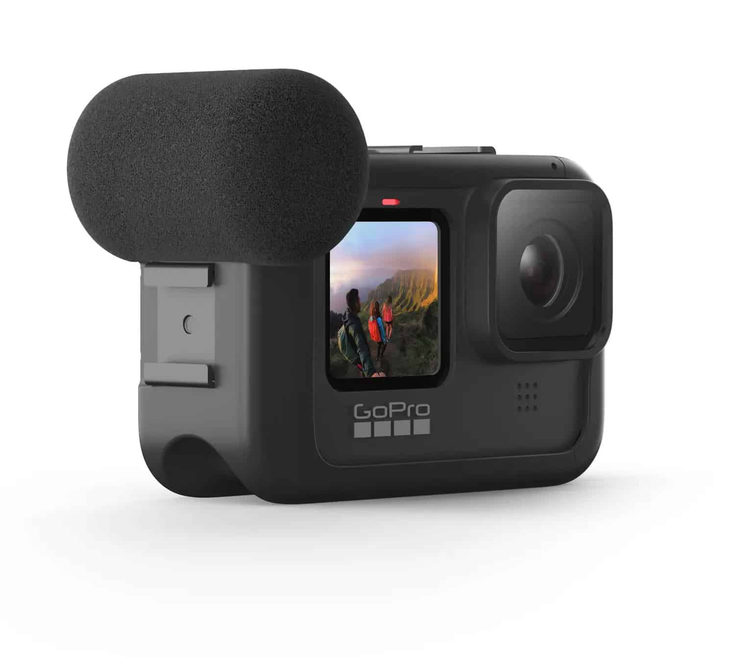 מיקרופון דו-כיווני למצלמת GoPro באיכות גבוהה המסוגל לנטרל רעשי רקע ביעילות מרבית GoPro | HERO9/10/11/12 Black Media Mod
