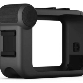 מיקרופון דו-כיווני למצלמת GoPro באיכות גבוהה המסוגל לנטרל רעשי רקע ביעילות מרבית GoPro Hero 8 Black Media Mod