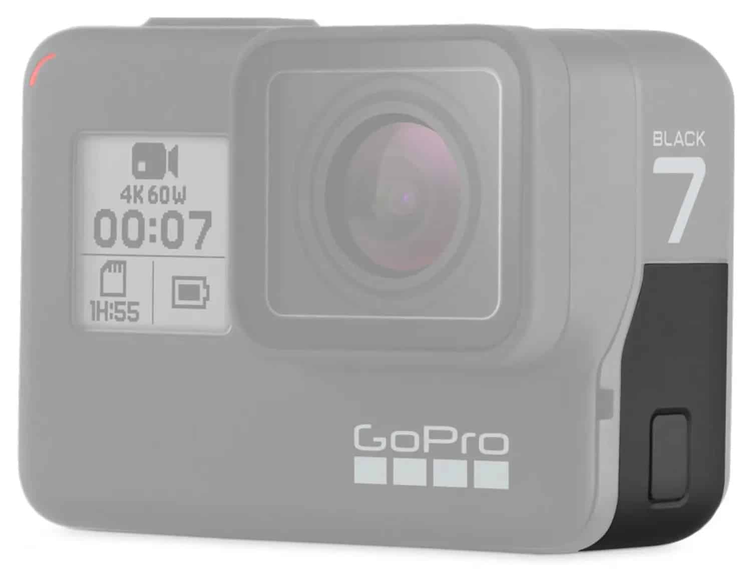 מכסה סוללה למצלמה Hero7 Black התקנה מהירה ללא כלים עם קליק פשוט GoPro | 171085H