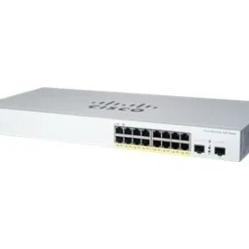 מתג חכם סיסקו 16 יציאות מתג שולחני Cisco | CBS220-16P-2G-EU | PoE | 16-Port Switch | 220 Series Smart