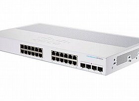 מתג חכם סיסקו 24 יציאות מתג שולחני Cisco | CBS220-24T-E-2G-EU | PoE | 24-Port Switch | 220 Series